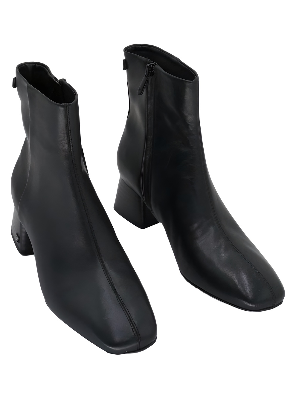 Sam Edelman Womens Paige Dress Booties Black Leather Size 6M